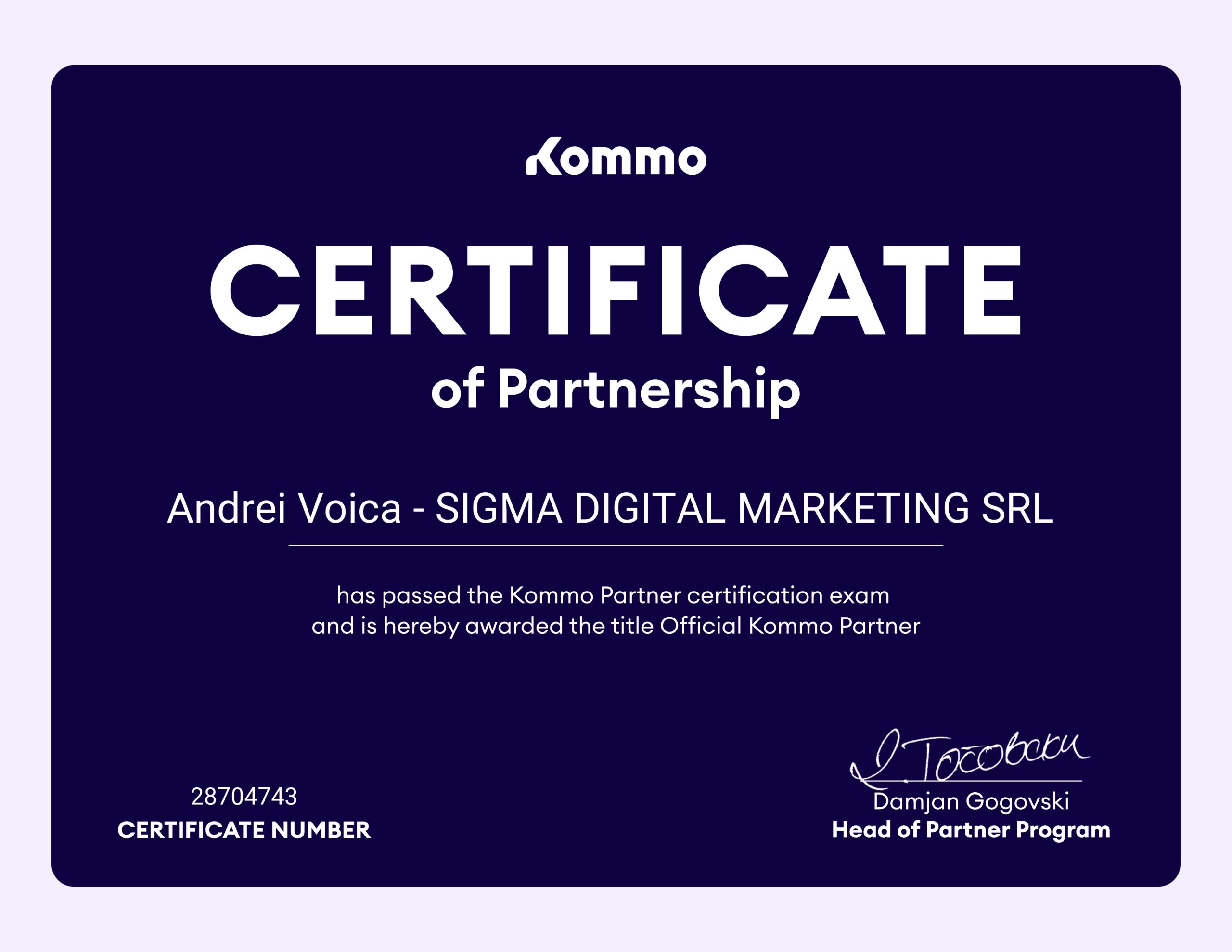 Kommo CRM Partner