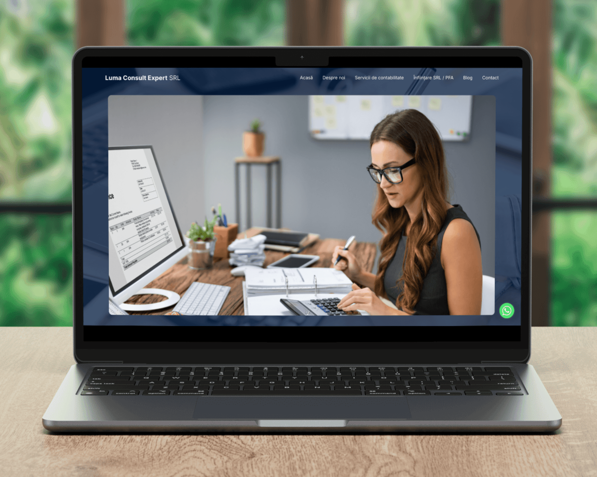 Web design pentru firmă de contabilitate și înființări firme – contabilitate-consult.ro